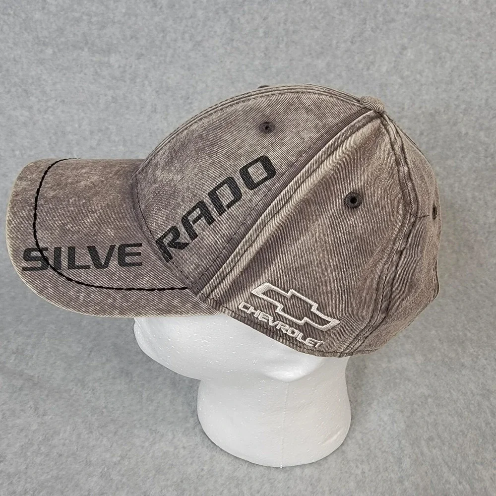 Rare Design Chevrolet Silverado Denim Adjustable Hat - Picture 2 of 6